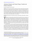 Research paper thumbnail of Abrahamic Religions and Climate Change: Tradition and Political (In)action