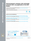 Research paper thumbnail of Electromagnetic undulator with switchable period for soft x-ray application in the SKIF project