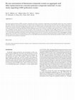 Research paper thumbnail of Re-use assessment of thermoset composite wastes as aggregate and filler replacement for concrete-polymer composite materials: A case study regarding GFRP pultrusion wastes