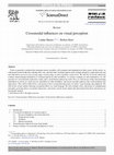 Research paper thumbnail of Crossmodal influences on visual perception