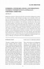 Research paper thumbnail of Othering, Power Relations, and Indigenous Tourism: Experiences in Australia's Northern Territory