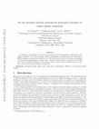 Research paper thumbnail of On the pressure decline analysis for hydraulic fractures in elasto-plastic materials