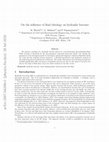 Research paper thumbnail of On the influence of fluid rheology on hydraulic fracture