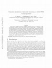 Research paper thumbnail of Numerical simulation of hydraulic fracturing: a hybrid FEM based algorithm