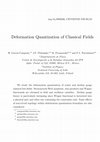 Research paper thumbnail of Deformation Quantization of Classical Fields