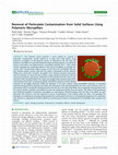 Research paper thumbnail of Removal of Particulate Contamination from Solid Surfaces Using Polymeric Micropillars