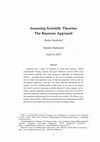 Research paper thumbnail of Assessing Scientific Theories: The Bayesian Approach