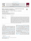 Research paper thumbnail of Higher concentration of interleukin 6 - A possible link between major depressive disorder and childhood abuse