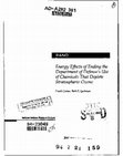 Research paper thumbnail of Energy Effects of Ending the Department of Defense's Use of Chemicals That Deplete Stratospheric Ozone