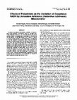 Research paper thumbnail of Effects ofPolyamines on theOxidation ofExogenous NADHbyJerusalem Artichoke (Helianthus tuberosus) Mitochondrial