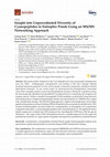 Research paper thumbnail of Insight into Unprecedented Diversity of Cyanopeptides in Eutrophic Ponds Using an MS/MS Networking Approach