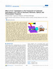 Research paper thumbnail of Effect of Co 2+ Substitution in the Framework of Carbonate Intercalated Cu/Cr LDH on Structural, Electronic, Optical, and Photocatalytic Properties