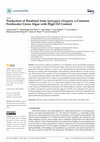 Research paper thumbnail of Production of Biodiesel from Spirogyra elongata, a Common Freshwater Green Algae with High Oil Content