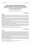 Research paper thumbnail of Thirty years of gender differences in self-assessed health: the case of Slovenia / Trideset let razlik v samoocenah zdravja med spoloma: primer Slovenije