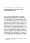 Research paper thumbnail of „Ich hab‘ einen Standpunkt, das ist der Islam“ Zur biografischen Bedeutung und Funktion radikaler, ideologisierter Islamauslegungen