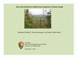 Research paper thumbnail of Deer and earthworms modify forest responses to climate change