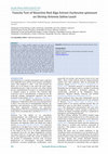 Research paper thumbnail of Toxicity Test of Bioactive Red Alga Extract Eucheuma spinosum on Shrimp Artemia Salina Leach