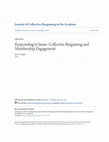 Research paper thumbnail of Responding to Janus: Collective Bargaining and Membership Engagement