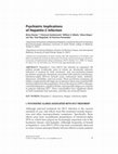 Research paper thumbnail of Psychiatric Implications of Hepatitis-C Infection