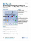 Research paper thumbnail of The Synaptic Organization of Layer 6 Circuits Reveals Inhibition as a Major Output of a Neocortical Sublamina