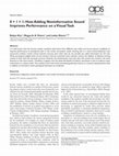 Research paper thumbnail of 0 + 1 > 1: How adding noninformative sound improves performance on a visual task