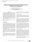 Research paper thumbnail of Applying Colored-Graph Isomorphism for Electrical Circuit Matching in Circuit Repository