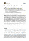 Research paper thumbnail of Effect of Sensitization on the Electrochemical Properties of Nanostructured NiO