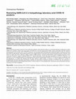 Research paper thumbnail of Restraining SARS-CoV-2 in histopathology laboratory amid COVID-19 pandemic