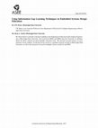 Research paper thumbnail of Using Information Gap Learning Techniques in Embedded Systems Design Education