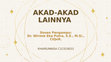 Research paper thumbnail of PPT AKAD-AKAD LAINNYA