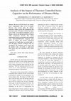 Research paper thumbnail of Analysis Of The Impact Of Thyristor Controlled Series Capacitor On The Performance Of Distance Relay