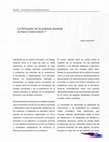 Research paper thumbnail of La formación en la práctica docente