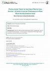 Research paper thumbnail of Populations’ Trust in  the Child Protection System – A Cross-Country Comparison of Nine High-Income  Jurisdictions