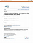 Research paper thumbnail of In-plane sensitive electronic speckle pattern interferometer using a diffractive holographic optical element