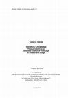 Research paper thumbnail of Handling Knowledge : Three perspectives on embodied creation of knowledge in collaborative design