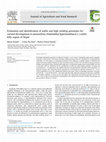 Research paper thumbnail of Evaluation and identification of stable and high yielding genotypes for varietal development in amaranthus (Amaranthus hypochondriacus L.) under hilly region of Nepal