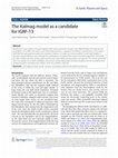 Research paper thumbnail of The Kalmag Model as a Candidate for IGRF-13