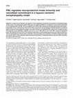 Research paper thumbnail of PML regulates neuroprotective innate immunity and neuroblast commitment in a hypoxic-ischemic encephalopathy model