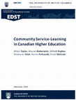 Research paper thumbnail of Community Service-Learning in Canadian Higher Education