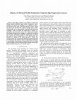 Research paper thumbnail of Chip level thermal profile estimation using on-chip temperature sensors