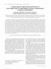 Research paper thumbnail of A simple approach improving the performance of urine reagent strips for rapid diagnosis of urinary schistosomiasis in Nigerian schoolchildren