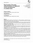 Research paper thumbnail of Dual loyalties: Everyday ethical problems of registered nurses and physicians in combat zones