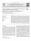 Research paper thumbnail of Evidence of metabolic microevolution of the limpet Nacella concinna to naturally high heavy metal levels in Antarctica