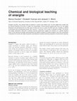 Research paper thumbnail of Chemical and biological leaching of enargite