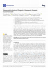 Research paper thumbnail of Nanoparticle-Induced Property Changes in Nematic Liquid Crystals