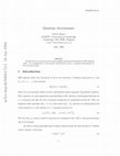 Research paper thumbnail of Quantum determinants