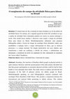 Research paper thumbnail of O surgimento do campo da atividade física para idosos no Brasil