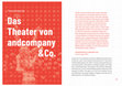 Research paper thumbnail of Das Theater von andcompany&Co.