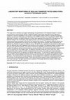 Research paper thumbnail of Laboratory Monitoring of Bedload Transport Rates Using Hydroacoustic Techniques (Adcp)