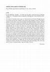 Research paper thumbnail of Chronica Tertullianea et Cyprianea 2020, No. 5 (rf. Knell, Matthew, Tertullian — Sin, Grace and Free Will: a Historical Survey of Christian Thought, vol. 1. The Apostolic Fathers to Augustine, Cambridge, UK : James Clarke & Co, 2017, p. 47-69.